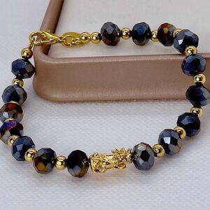 Sold outside! Pi Yao Bracelets 18k Saudi Gold